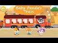 Baby Panda's Train - Build a small train, transport goods and passengers | BabyBus Games For Kids
