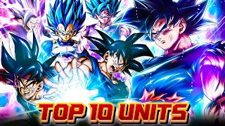 (Dragon Ball Legends) RANKING THE TOP 10 BEST CHARACTERS IN THE GAME (DECEMBER 2023 EDITION)