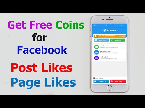 Get Free Coins In Free Liker App For Facebook Page Likes And Post Likes