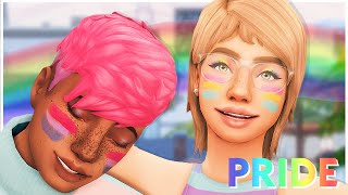 ️‍ PRIDE BESTIES | The Sims 4 Create A Sim + *CC LINKS*