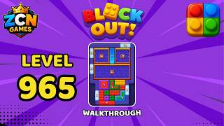 Block Out Level 965 Walkthrough | Full Solution