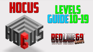 hocus - Level 10-19 Guide │ Redline69 Games