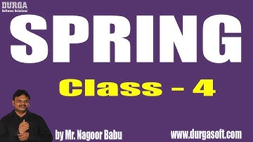 Learn Spring Programming Tutorial Online Training by Nagoor Babu Sir On 07-06-2018