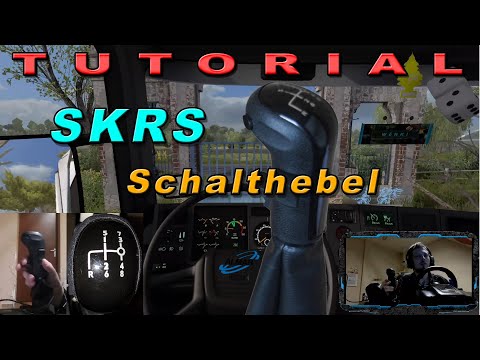 Tutorial 💥 SKRS Schalthebel - Montage, Einrichtung & Gameplay - ETS2 & ATS | Deutsch