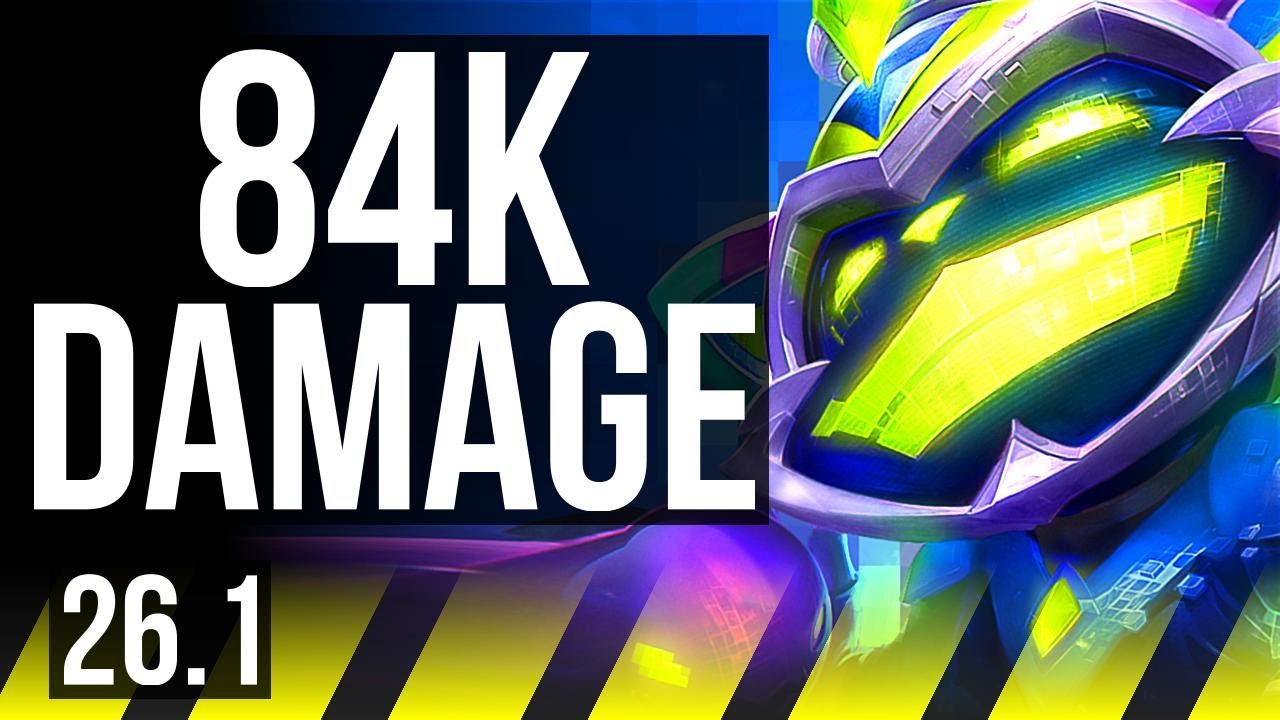 ZIGGS & Nautilus vs APHELIOS & Lulu (ADC) | 84K damage | KR Master | 26.1