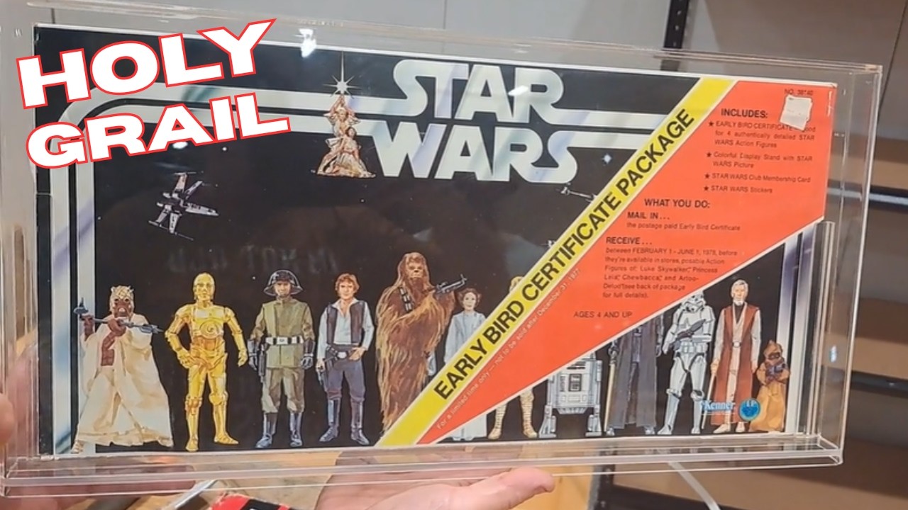 Святой Грааль найден! Подарочный сертификат «Ранняя пташка» на ярмарке игрушек «Звёздные войны»