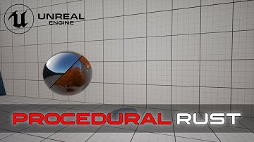 UE 4 | TUTO Material : Procedural rust  [+Download files]