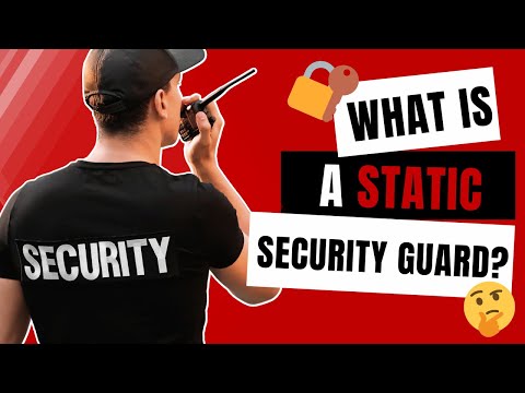 What Is Static Security Jobs