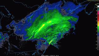 Northeast Radar Loop December 16-17, 2020
