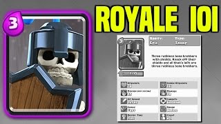 Clash Royale 101 | How To Play The Guards Card | Offense and Defense Use screenshot 4