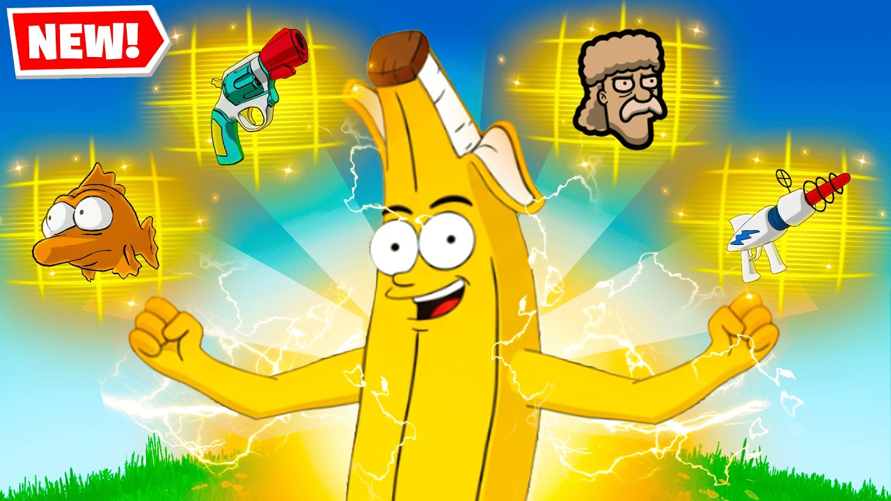 I Found ALL *NEW* Mythics, Exotics + Bosses in Fortnite Simpsons!