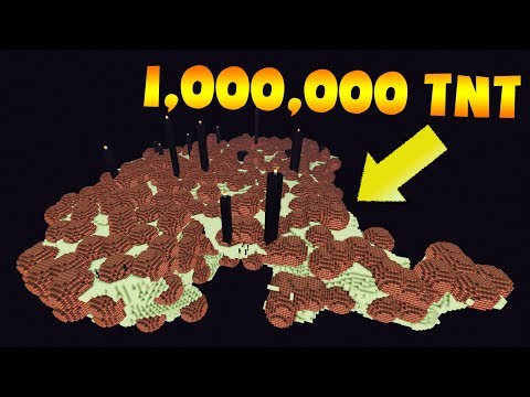 1,000,000 TNT VS THE END DIMENSION | Minecraft