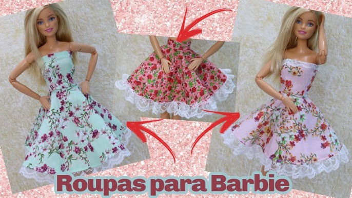 yarısı giysiler bebek   Padrões de costura barbie, Roupas diy