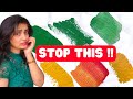 Worst mistake beginners make in acrylic painting   dos  donts of acrylic painting  in hindi