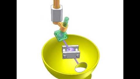 Mechanism For Drawing Intersection Of Sphere And Cone 1
