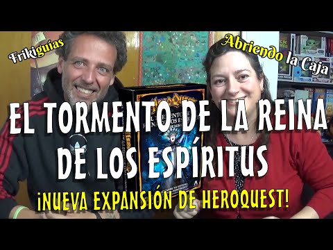 HeroQuest: El Tormento de la Reina de los Espíritus - Avalon Hill - Abriendo la Caja