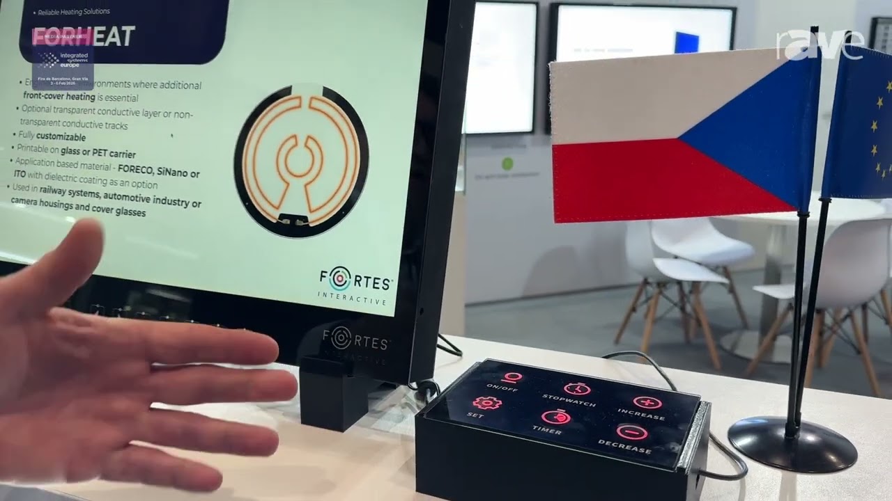 ISE 2026: FORTES Showcases PiTouch Buttons