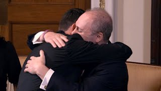 Steve Scalise and Paul Ryan's emotional reunion on Capitol Hill