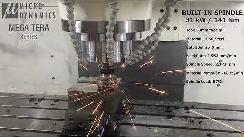 MEGA/TERA Series Heavy Cutting | MICRO DYNAMICS