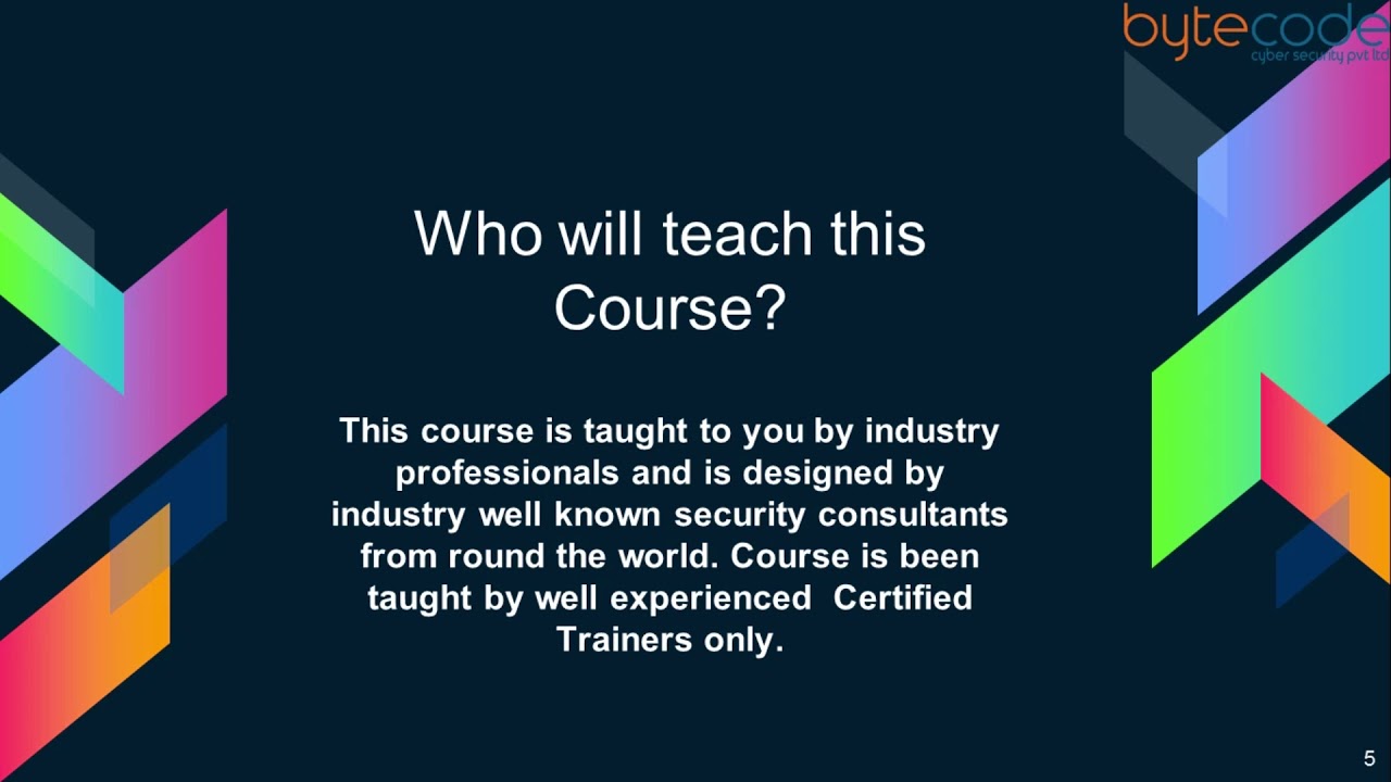 Web Application security Training In Delhi - YouTube