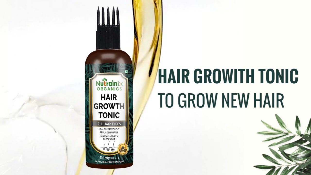 Nutrainix Organics Hair Growth Tonic For All Types of Hairs 100ml