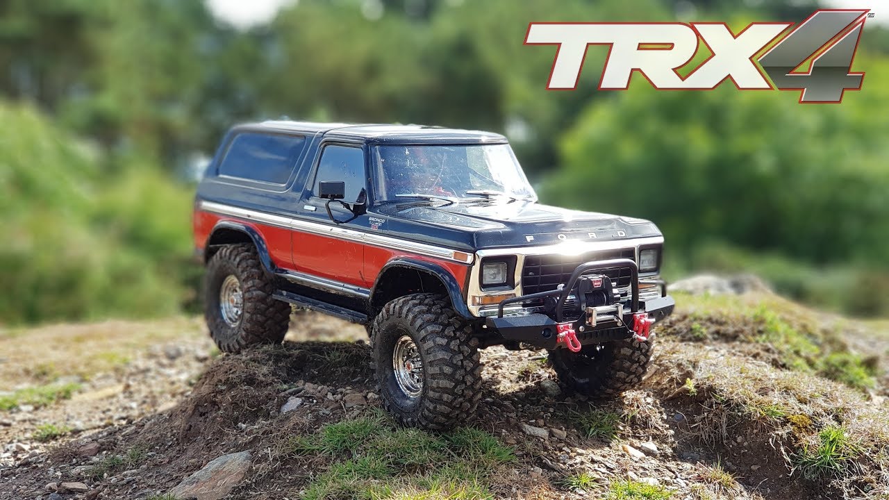 Trailblazing.. Traxxas trx4 Bronco 