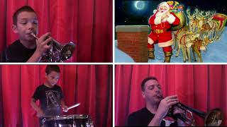 Here Comes Santa Claus - Christmas Music - Dylan the Trumpet Kid - Kid Musicians - Trumpet Cover