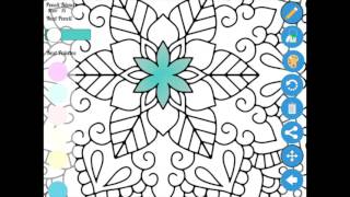 Zen Coloring App usage basic instructions screenshot 5