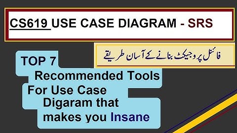 Top  use case Diagram Tools  | use case diagram online | cs619 use case | cs619
