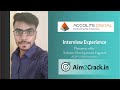 Accolite Digital Interview Experience | SDE | 8 LPA | Online drive |NON-IT|Placement #12 | Aim2crack