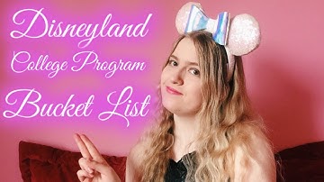 DCP Bucket List (Disneyland) | DLRCP 