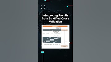 Interpreting Results from Stratified Cross Validation #ai #artificialintelligence #machinelearning