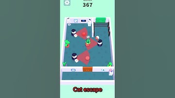 Cat escape level 367 🐱🐱🦊🦊🐱🦊⚘⚘🌺🌺#mobilegame #gaming #shorts