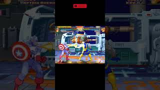 Dudley &amp; Captain America vs Cable &amp; Kenji - MARVEL vs CAPCOM Maximum MUGEN | Steam Deck