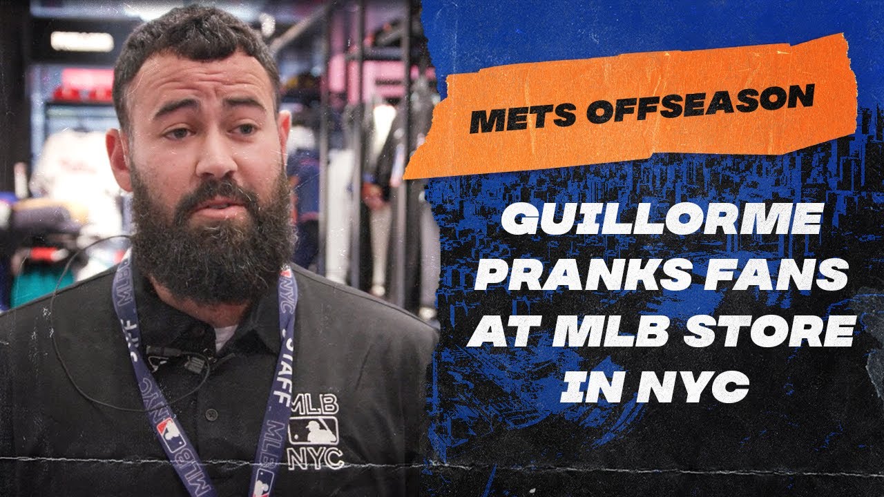 Guillorme Pranks Fans at MLB Store in NYC : r/NewYorkMets