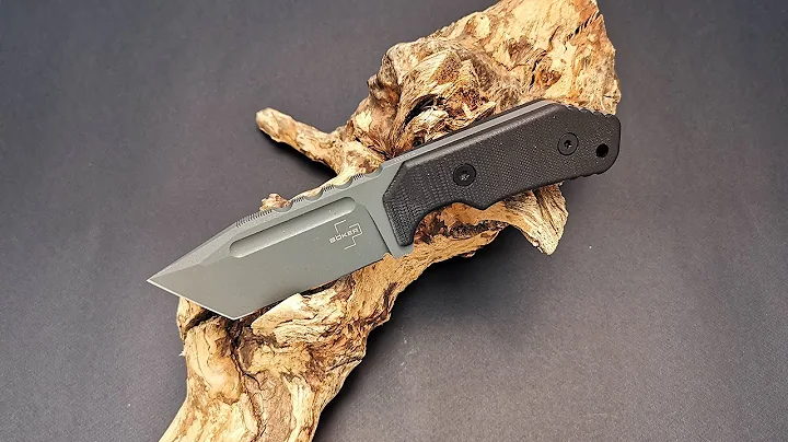 Boker Plus / Little Dvalin / Fixed Blade/ Tanto / 02bo034 /  Unboxing / EKMX