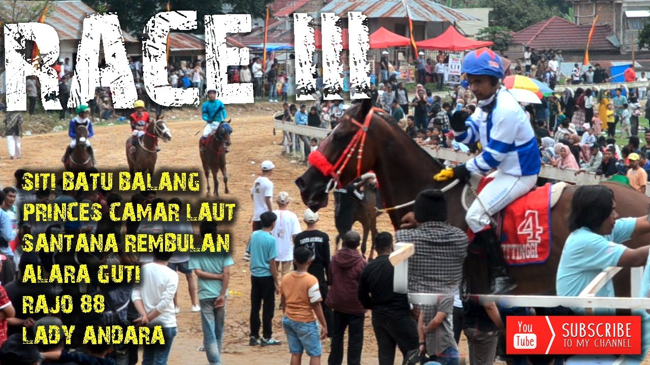 RACE 3 || KELAS REMAJA JARAK 1200 M KEJUARAAN PACU KUDA PIALA GUBERNUR SUMBAR 2023