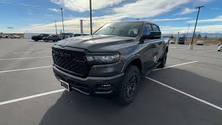 Upgraded 2025 Ram Bighorn Night Edition in Granite Crystal Metallic Walkaround and Review 