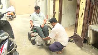 Bank Cashier Srinivas Success YUVA Story || పుట్టుకతోనే మస్కులర్‌ డిస్ట్రోఫీ వ్యాధి || ETV BHARAT