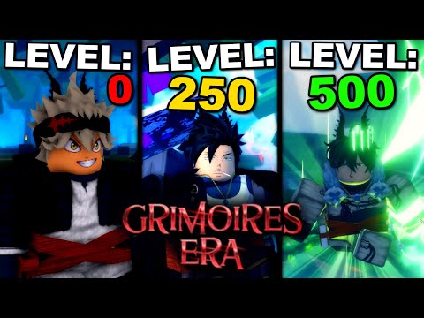 I Spent 24 Hours Grinding To Become THE WIZARD KING In Roblox Grimoire Era...Hereu0027s What Happened