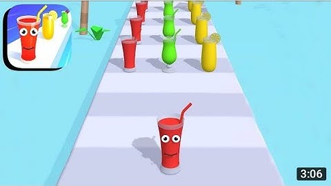 Juice Run All Levels Mobile Walkthrough Gameplay NOOB VS PRO Mix Level TUDZPM#shorts #sakura #bts