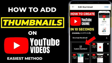 How to Add Thumbnail On YouTube Video On Mobile Android/iPhone|Add Custom Thumbnails on Youtube