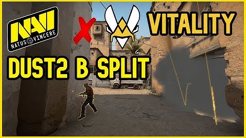 NAVI & Vitality B Split on Dust2 (CS:GO Strategy Breakdown)