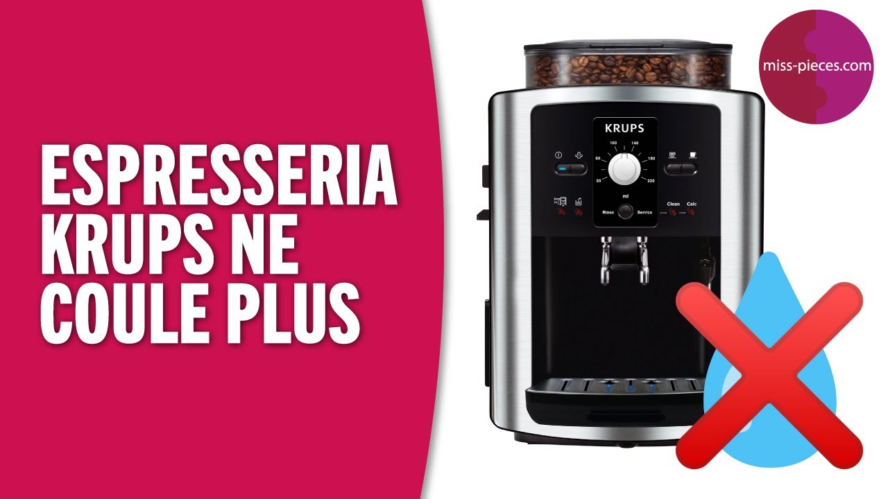 Pourquoi ma cafetière Espresseria Krups ne coule plus ? YouTube — free download