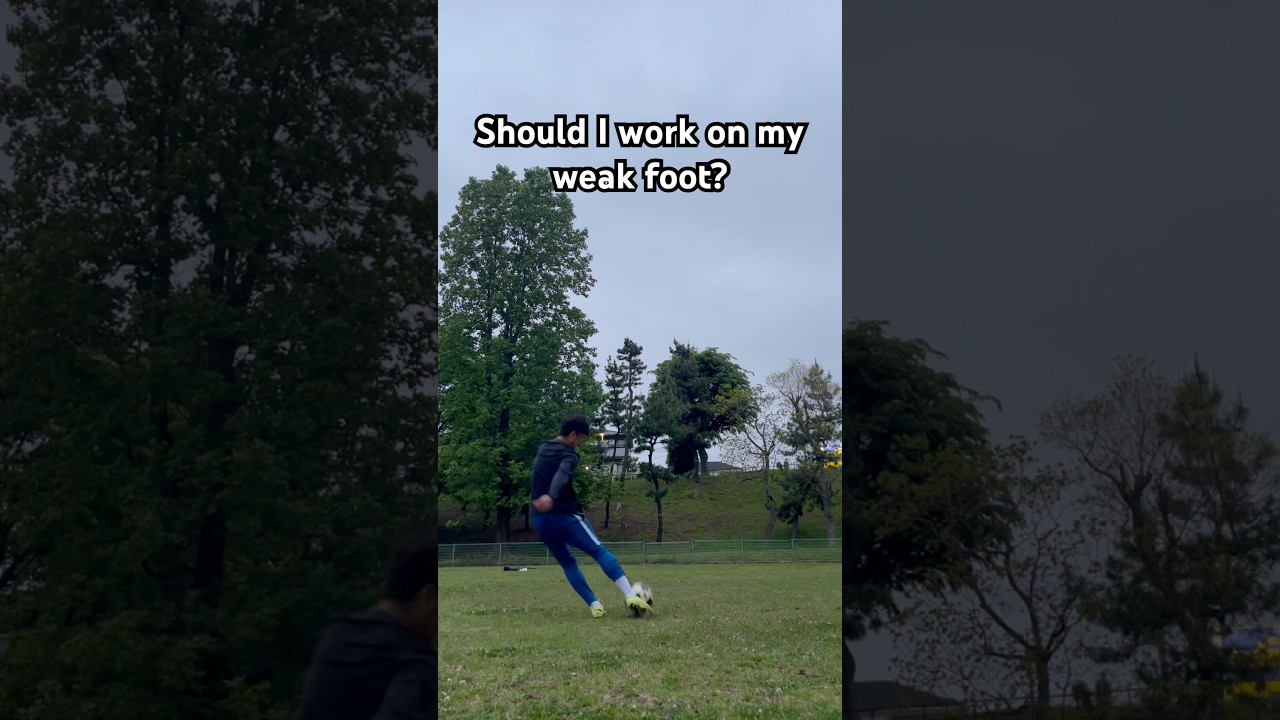 Somethings feels off… #shorts #footballtraining #football
