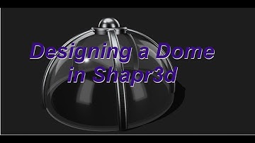Making a dome in Shapr3d