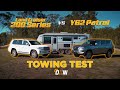 V8 Y62 Patrol vs Landcruiser 200 Series: Towing and fuel economy test. The results may SHOCK you!