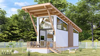 2 Bedroom House design idea / Simple House design 17x5 meters
