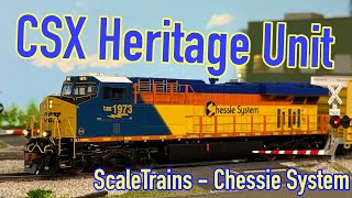 Scale Trains CSX Chessie Heritage Unit