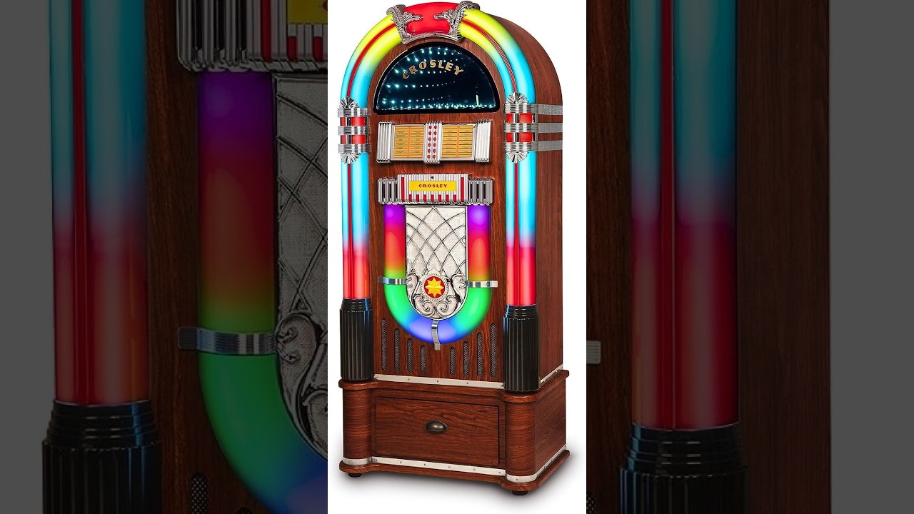 Review: Crosley CR1215A-WA Jukebox – Walnut Stand & Bluetooth Music